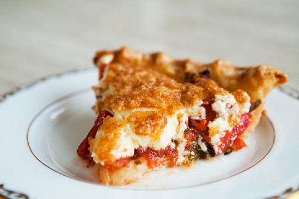 Cheese Pie with Peppers