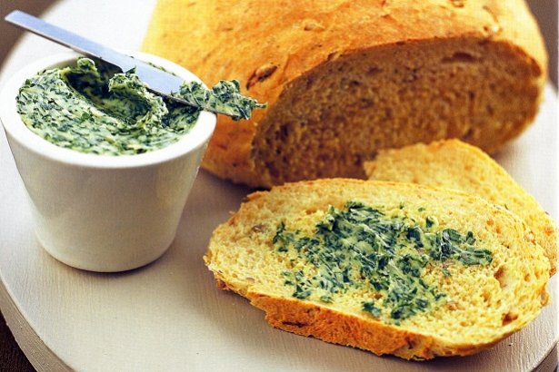 Bread with Greens