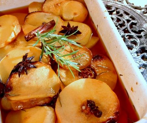 Roasted Quinces