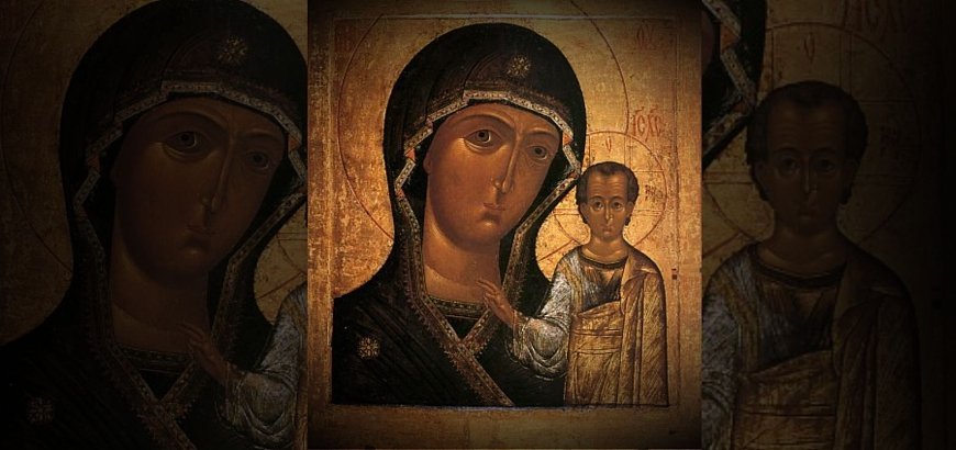 Lady of Kazan the Black Madonna of Kazan