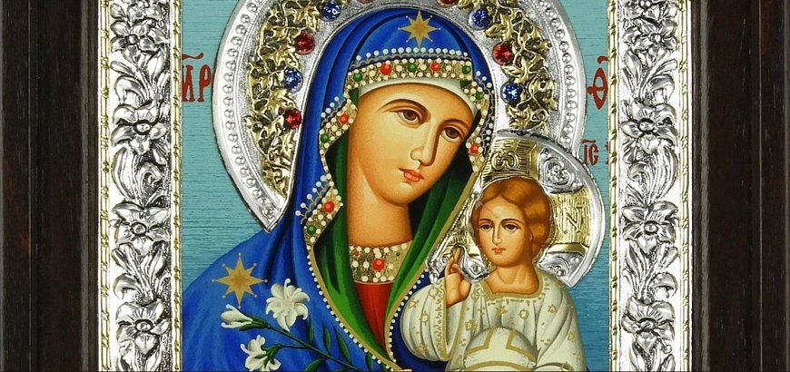 Lady of the Lilies - Panagia Gravaliotissa in Kefalonia Island