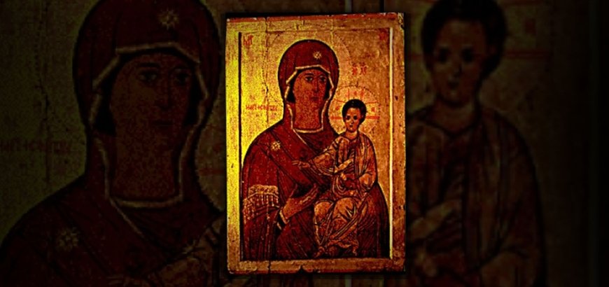 Virgin Mary Antifonitria - Miraculous Icon on Mount Athos