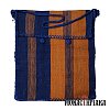 Monk Handwoven Bag Blue - Orange