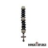 Prayer Rope with Black & White Beads