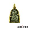 Theotokos of Vladimir Silver Pendant