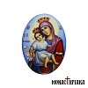 Enamel with Virgin Mary Eleousa