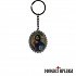 Metal Keyring with Jesus Christ the All-seeing