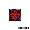 Square Sticker with ICXC NIKA