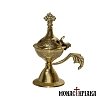 Home Censer Gold Colored with Decoration