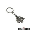 Double Headed Byzantine Eagle - Metal Keychain