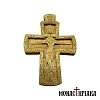 Wood Carved Cross "Crucifixion"